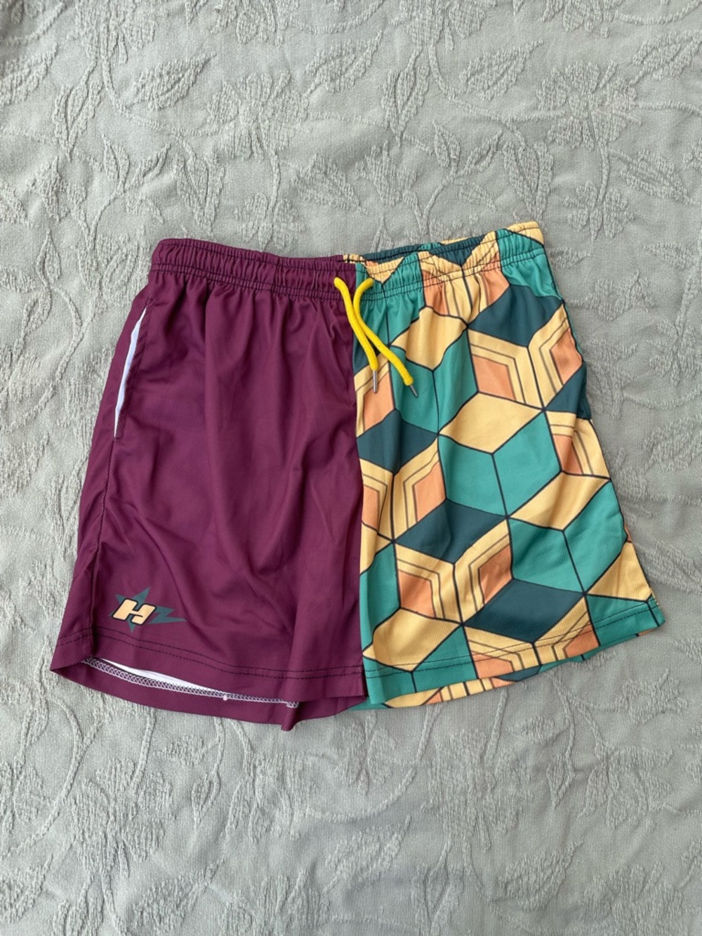 ♦️5/$15♦️ Unbranded | Demon Slayer Anime Water Pillar Basketball Shorts